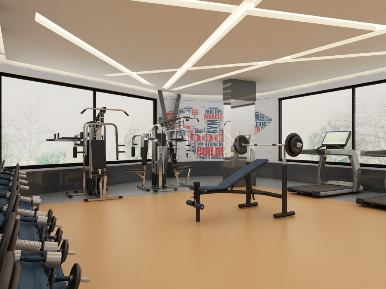 Апартаменты 2+1 в комплексе класса люкс в районе пляжа Клеопатры фото 11