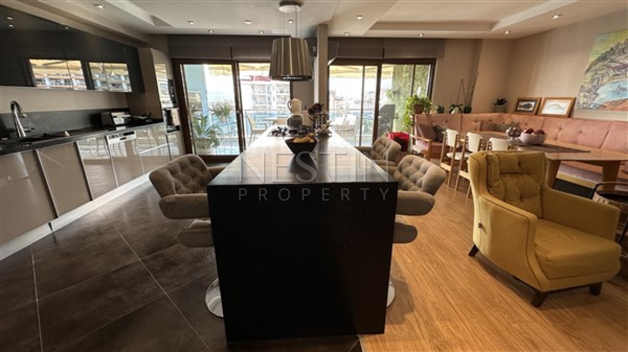 Квартира 4+1 в районе Джикджилли в 750 м от Средиземного моря фото 6