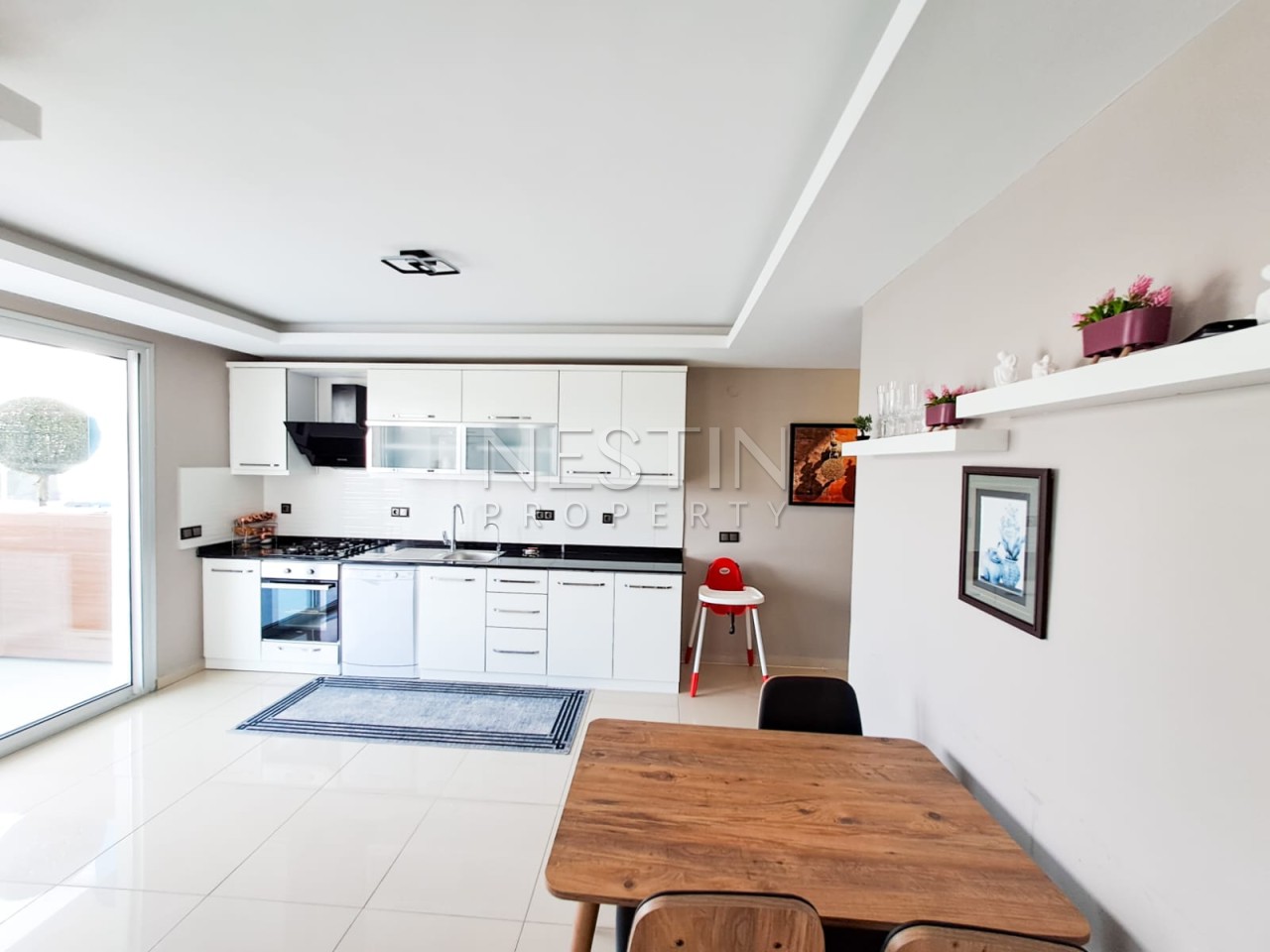 Квартира дуплекс 2+1 в районе Кестель в 50 м от Средиземного моря фото 5