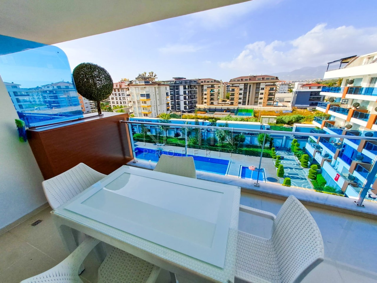 Квартира дуплекс 2+1 в районе Кестель в 50 м от Средиземного моря фото 17