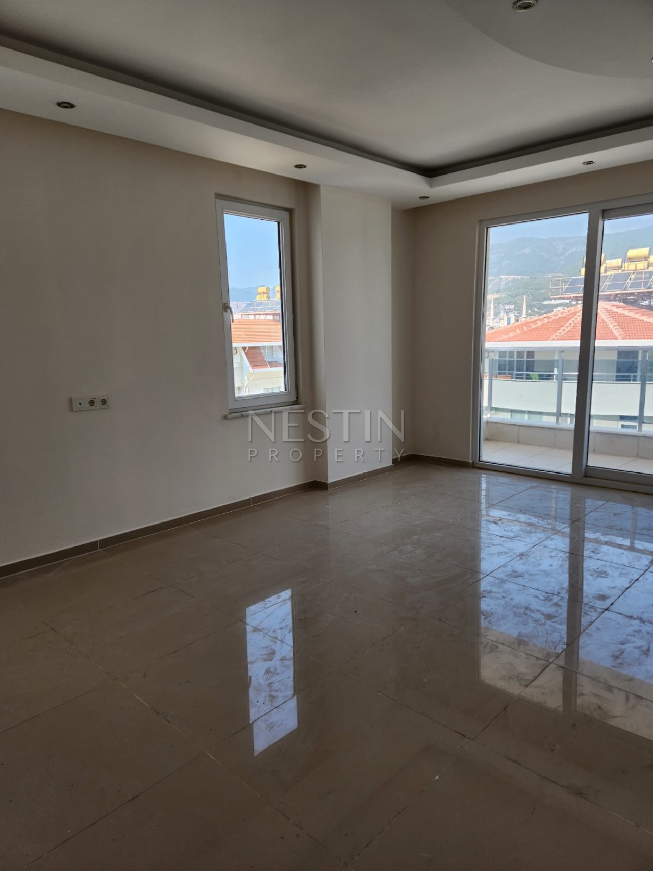 Квартира дуплекс 3+1 в районе Тосмур с видом на горы фото 8