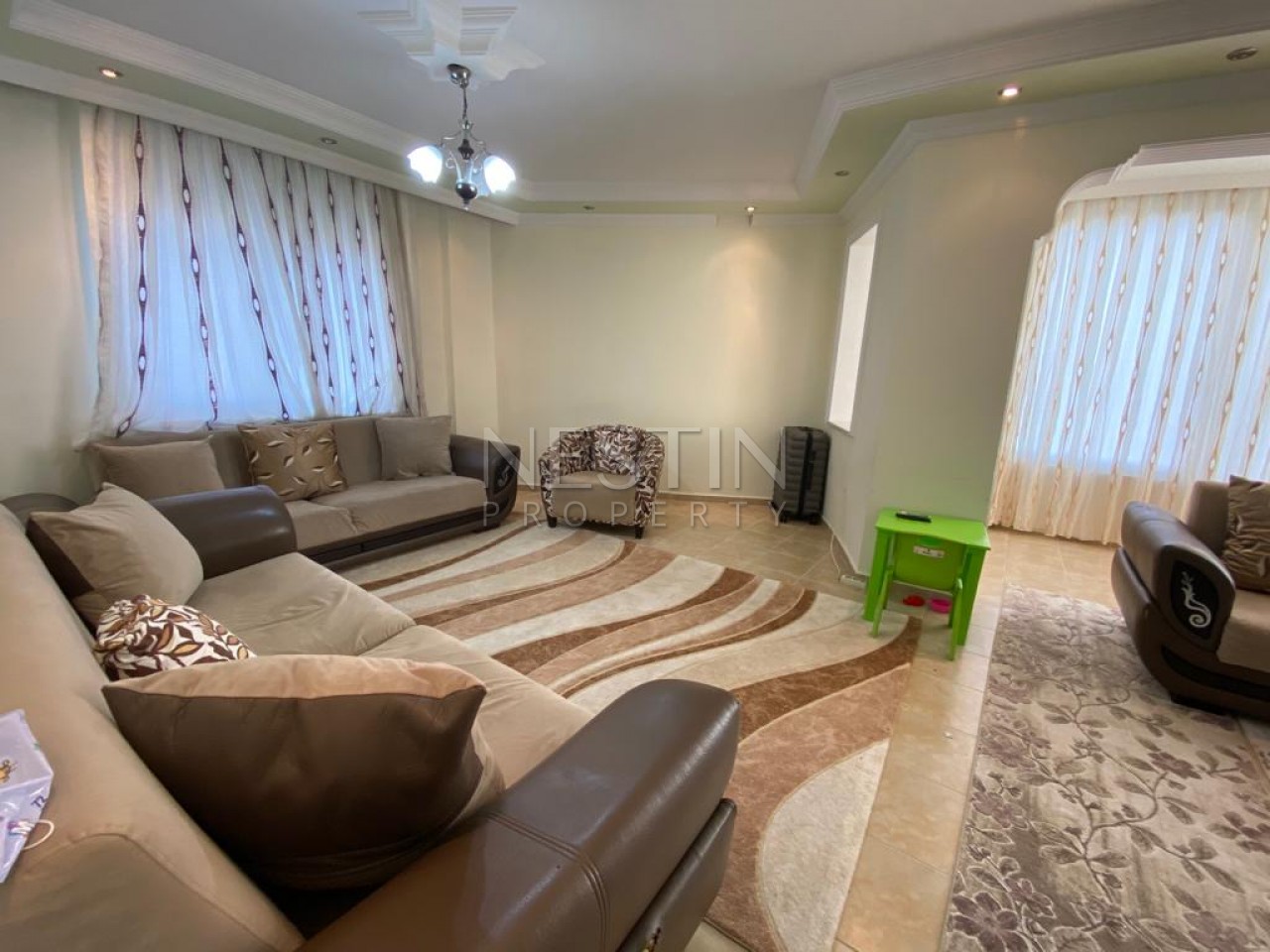 Квартира 2+1 по бюджетной цене на первой линии от моря в Махмутларе фото 9