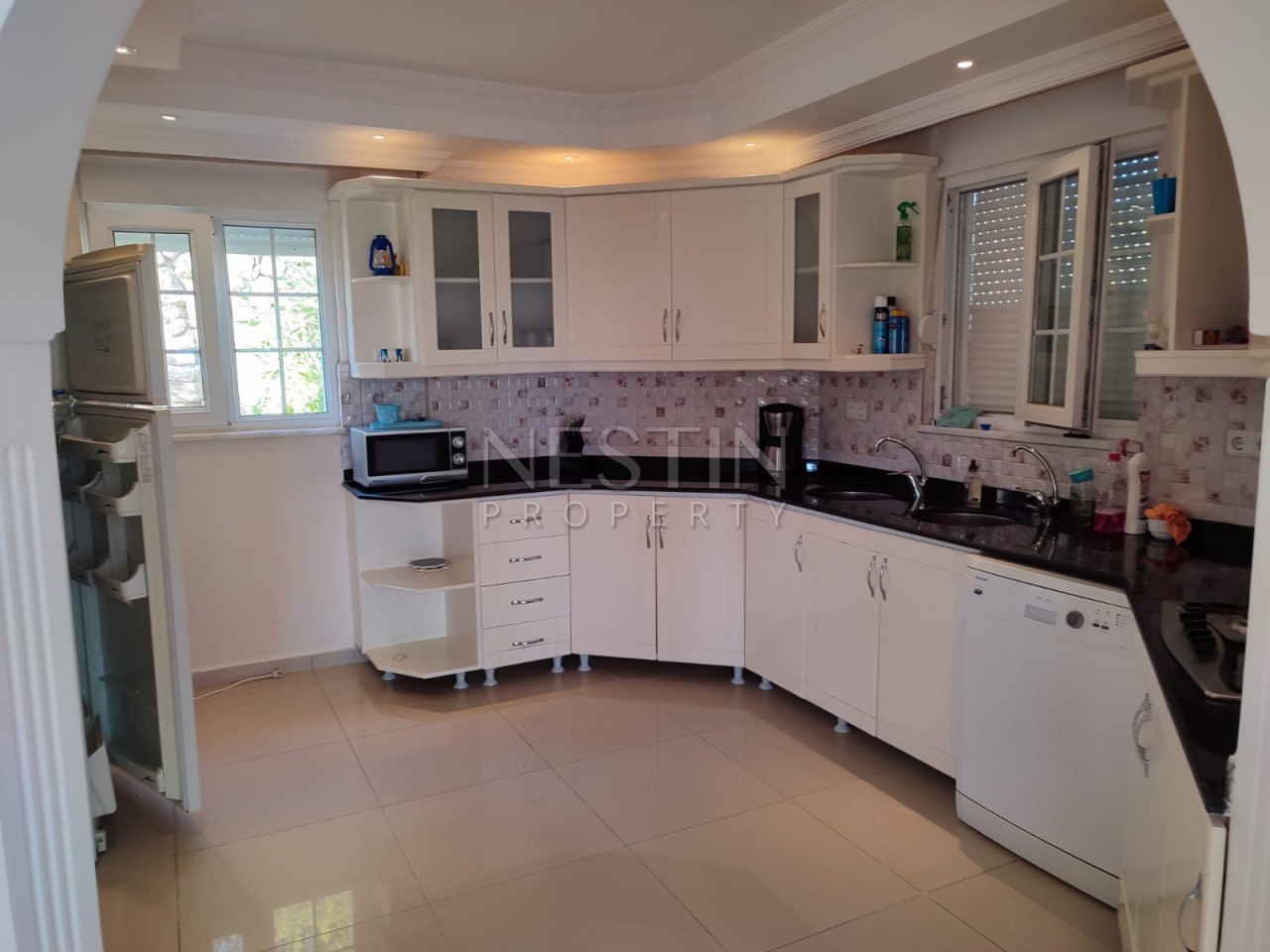 Вилла 5+1 в городе Аланья район Авсаллар с видом на море фото 6