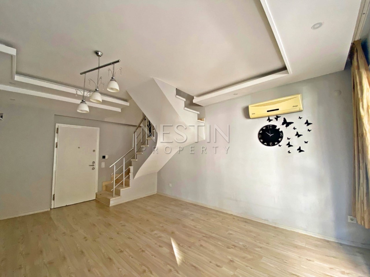 Квартира дуплекс 1+1 в районе Джикджилли в 900 м от Средиземного моря фото 5