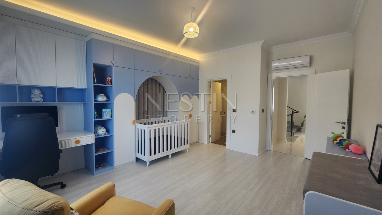 Вилла 4+1 в районе Каргыджак с видом на горы фото 13