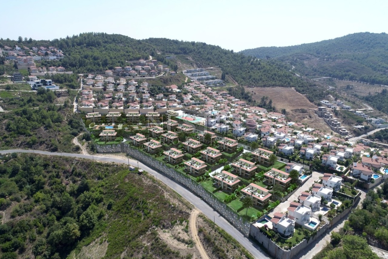 Вилла 4+1 в районе Каргыджак с видом на горы фото 42