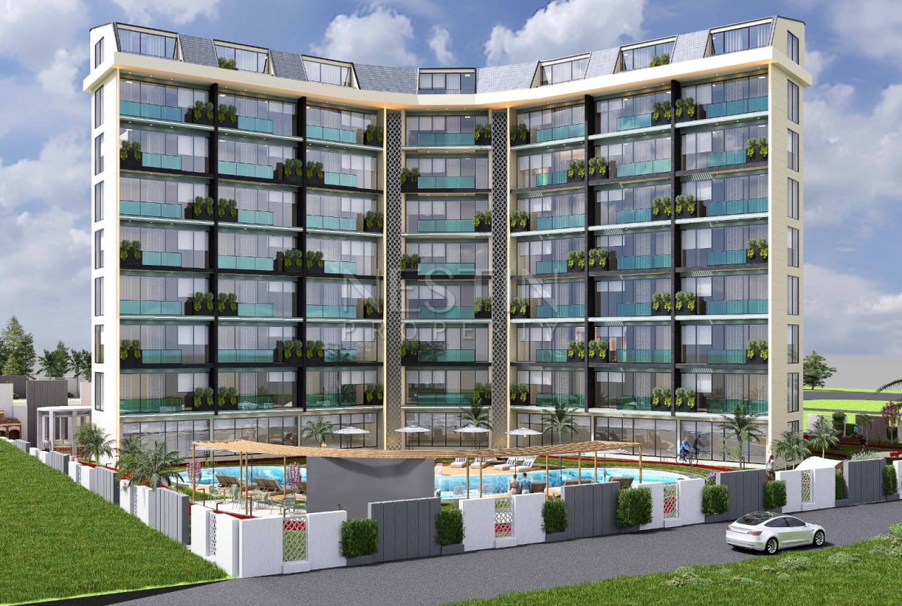 Новый жилой дом в городе Газипаша в 700 м от Средиземного моря фото 2