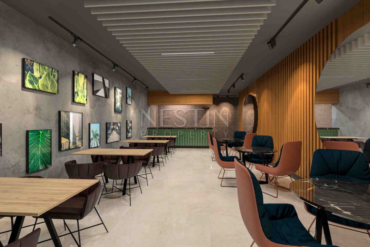 Комфортабельная резиденция с видом на море на этапе строительства в Каргыджаке фото 12