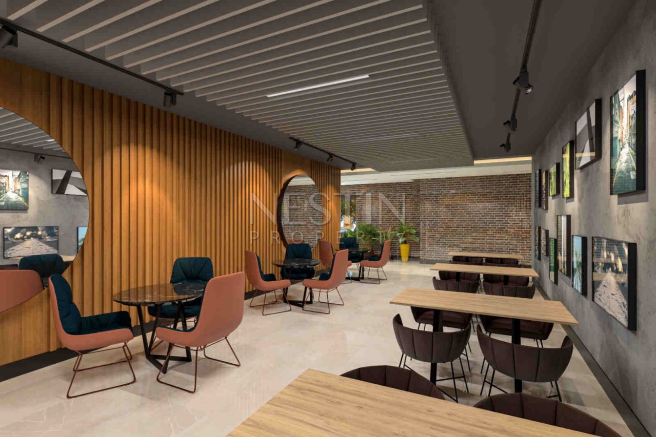 Комфортабельная резиденция с видом на море на этапе строительства в Каргыджаке фото 13