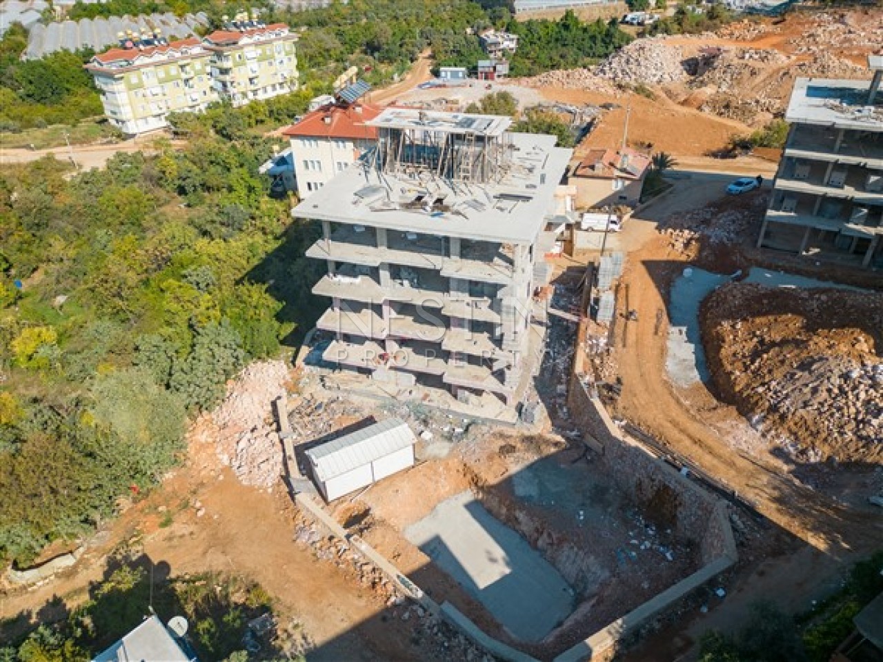 Квартира 1+1 в районе Оба в новом жилом доме в 2000 м от Средиземного моря фото 5