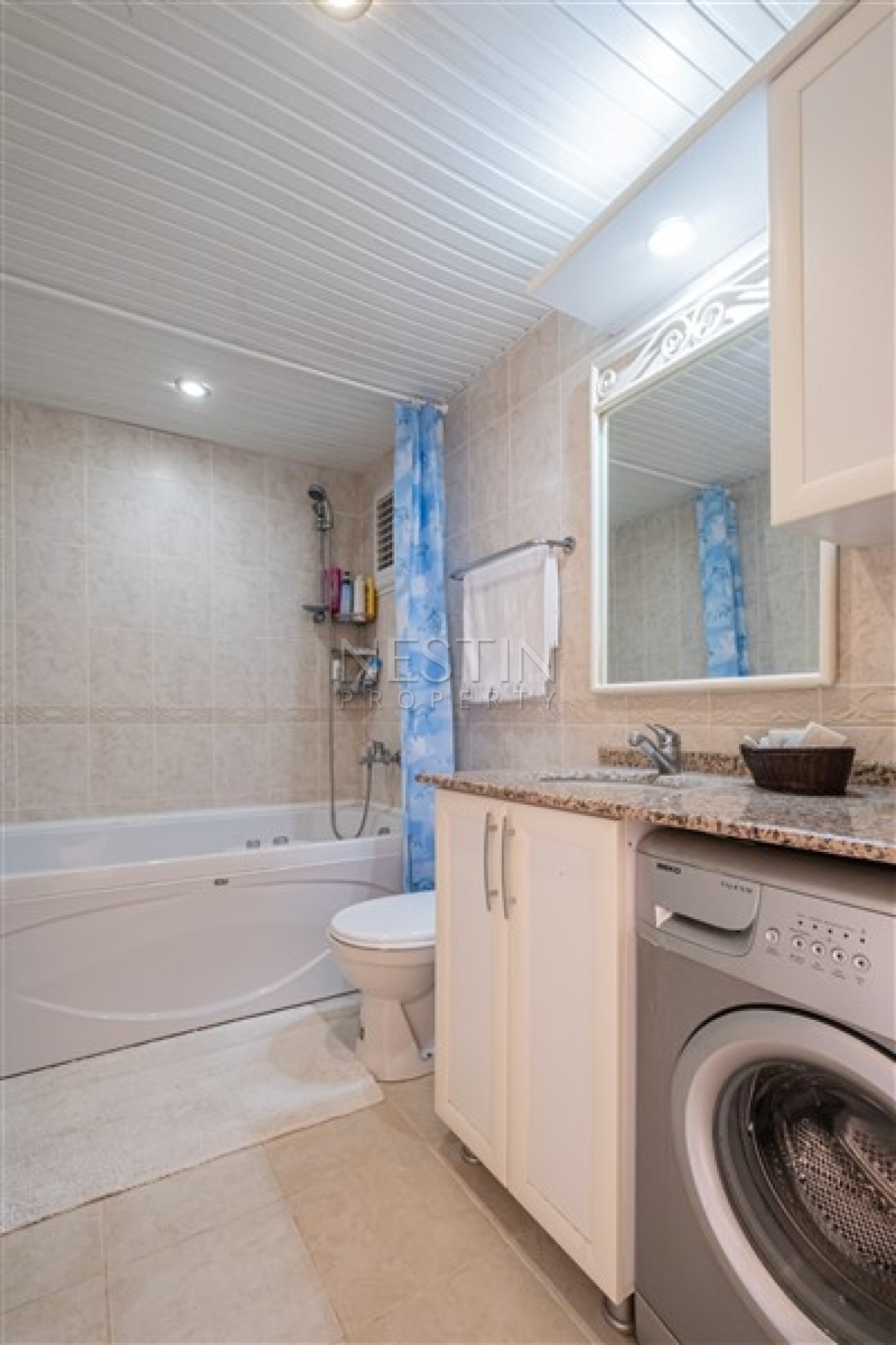 Квартира 2+1 в центре Аланьи с великолепным видом на Средиземное море и горы. фото 23