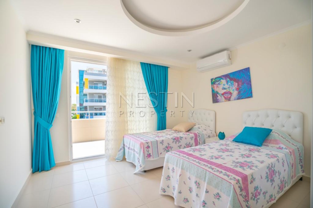 Квартира дуплекс 2+1 в районе Кестель в 200 м от Средиземного моря фото 9