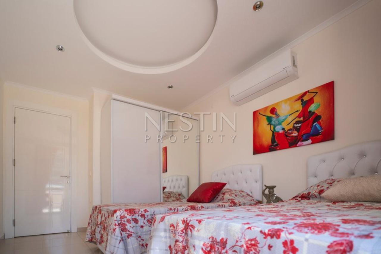 Квартира дуплекс 2+1 в районе Кестель в 200 м от Средиземного моря фото 13