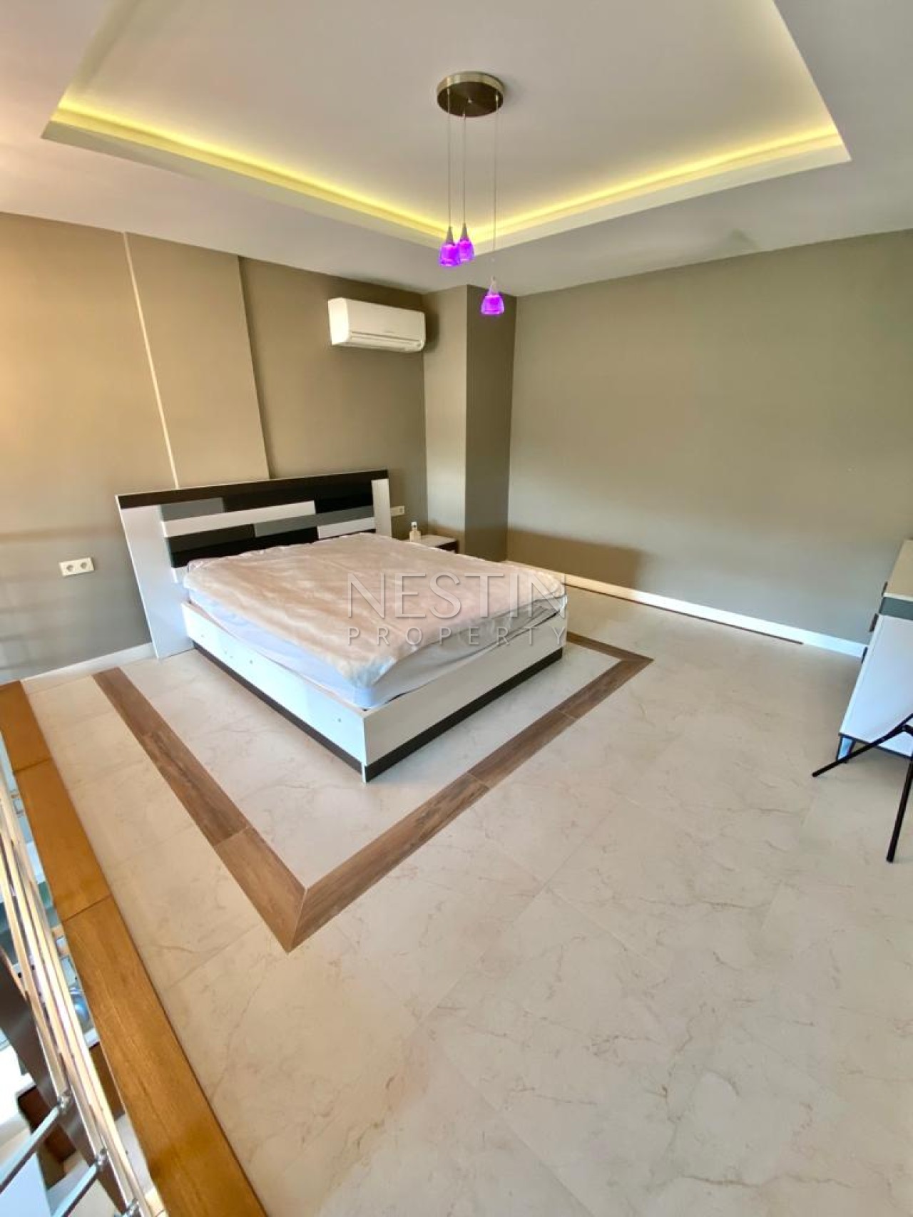 Квартира дуплекс 1+1 в районе Каргыджак в 2200 м от Средиземного моря фото 12