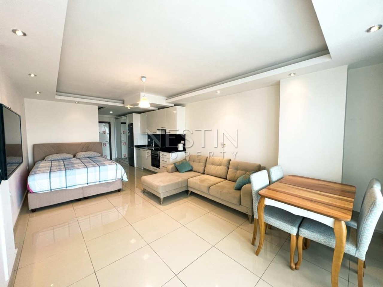 Квартира 1+0 в районе Джикджилли в 600 м до Средиземного моря фото 4