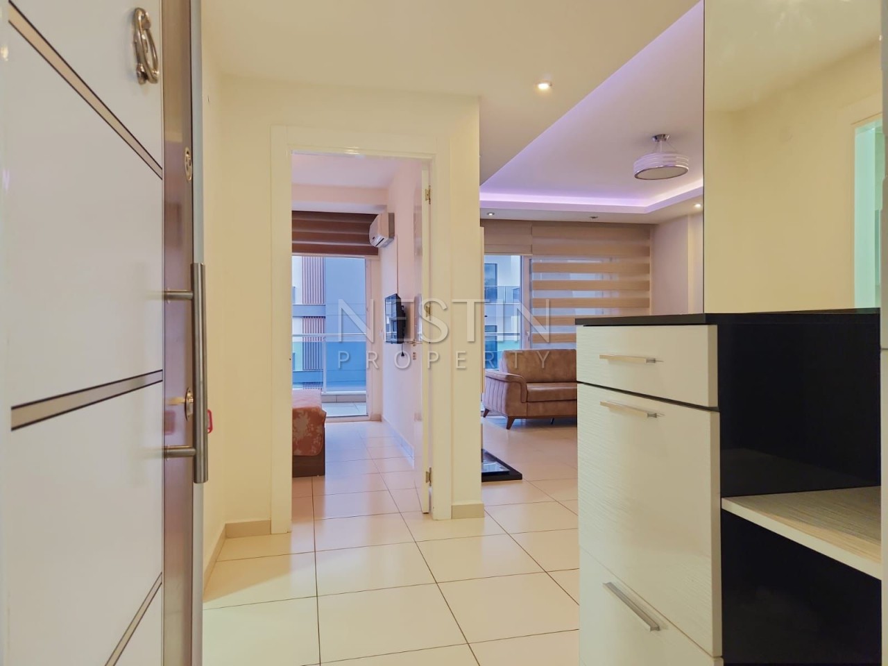 Квартира 1+1 в районе Джикджилли в 800 м от Средиземного моря фото 3