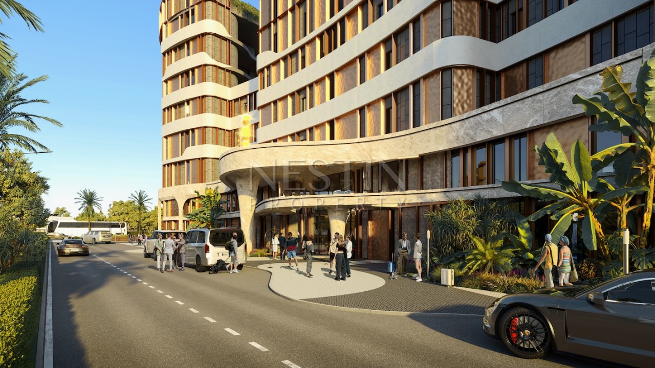 Новый жилой комплекс на стадии строительства в городе Анталья в районе Алтынташ фото 8