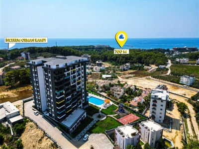 Квартира 1+1 в районе Авсаллар в 700 м от Средиземного моря фото 20