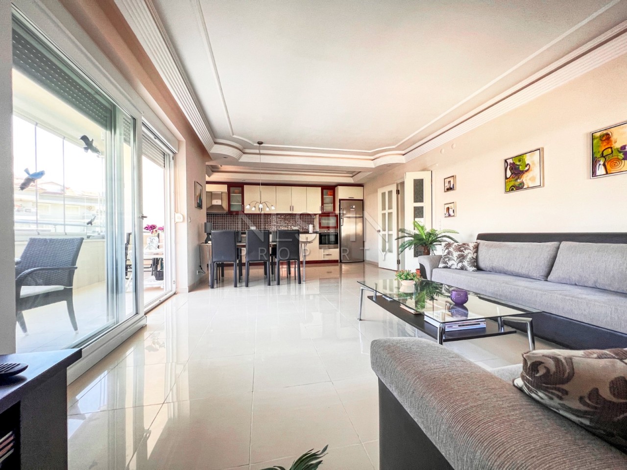 Квартира 2+1 в районе Оба в 850 м от Средиземного моря фото 6