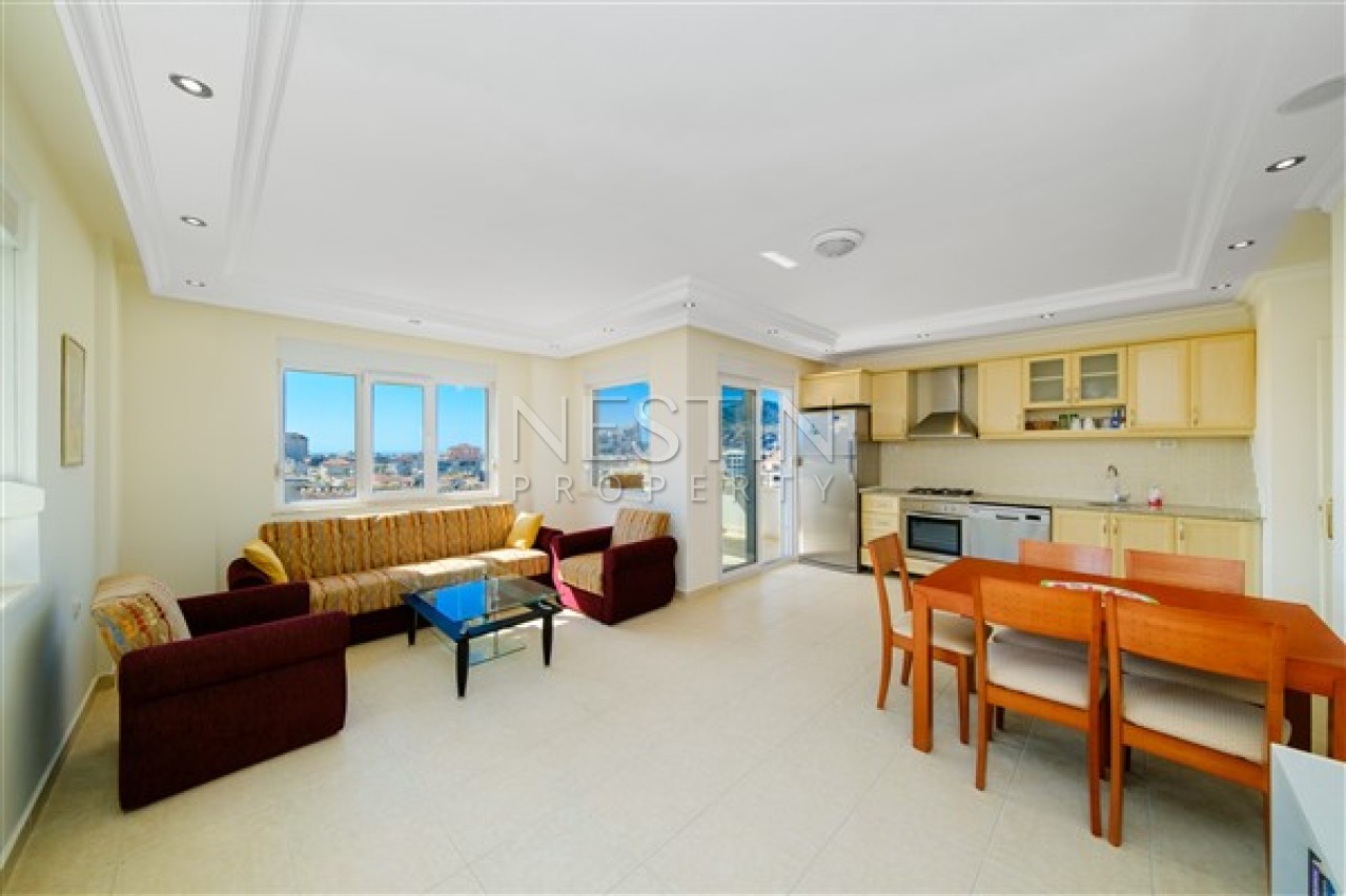 Квартира 2+1 в районе Демирташ в 750 м от Средиземного моря фото 8