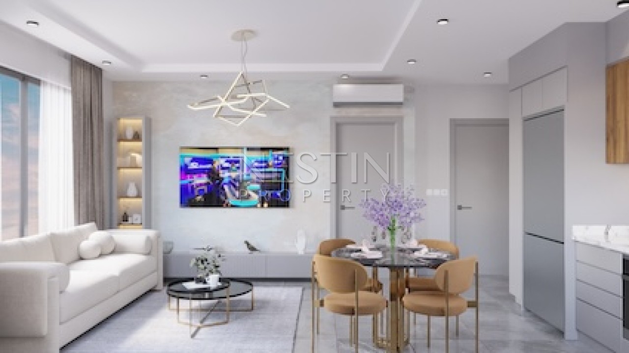 Новый жилой дом на стадии строительства в центре города Аланья в 300 м от Средиземного моря фото 11