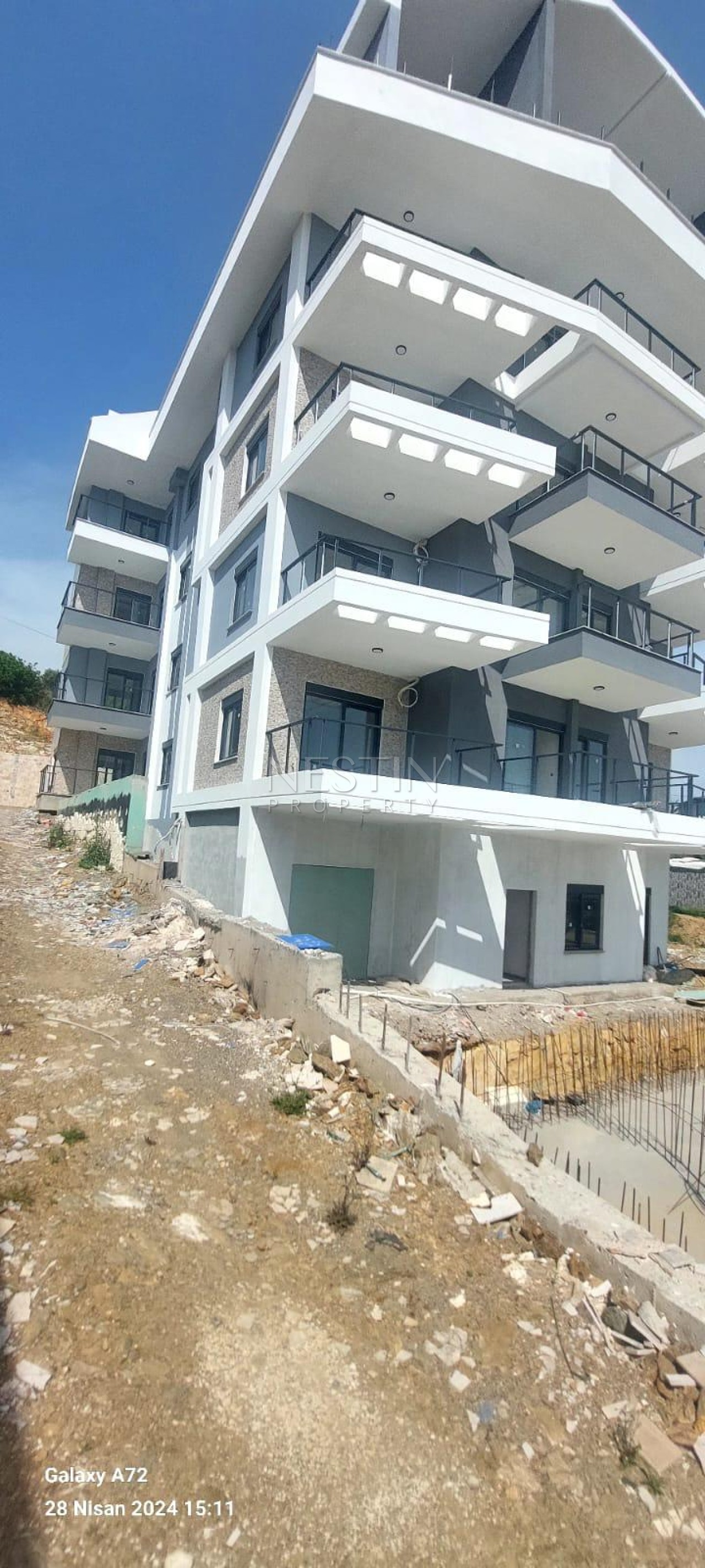 Квартира 1+1 в районе Демирташ в 700 м от Средиземного моря фото 11