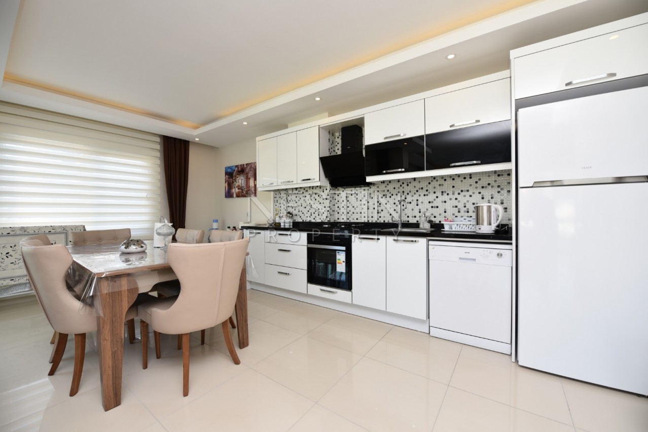 Пентхаус 3+1 с мебелью в красивом комплексе возле реки Димчай фото 16