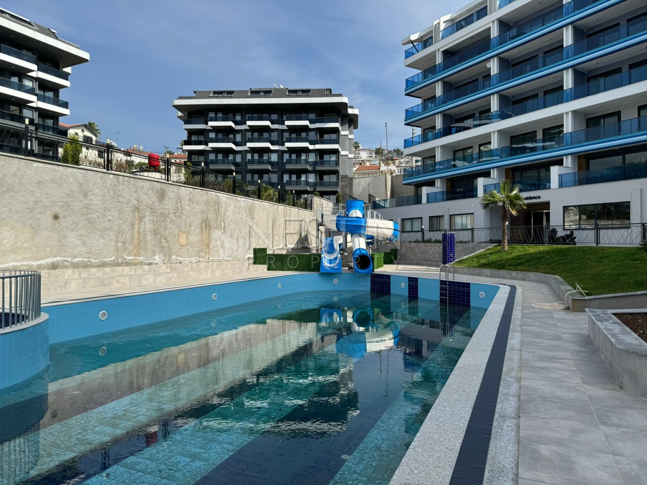 Квартира 1+1 в районе Каргыджак в 1000 м от Средиземного моря фото 14