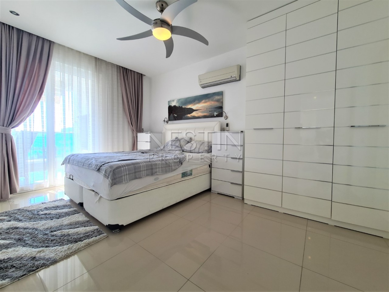 Квартира 2+1 в районе Тосмур в 100 м от Средиземного моря фото 8