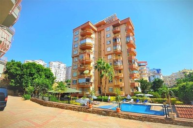 Меблированные апартаменты 2+1 с бассейном в районе Тосмур фото 3