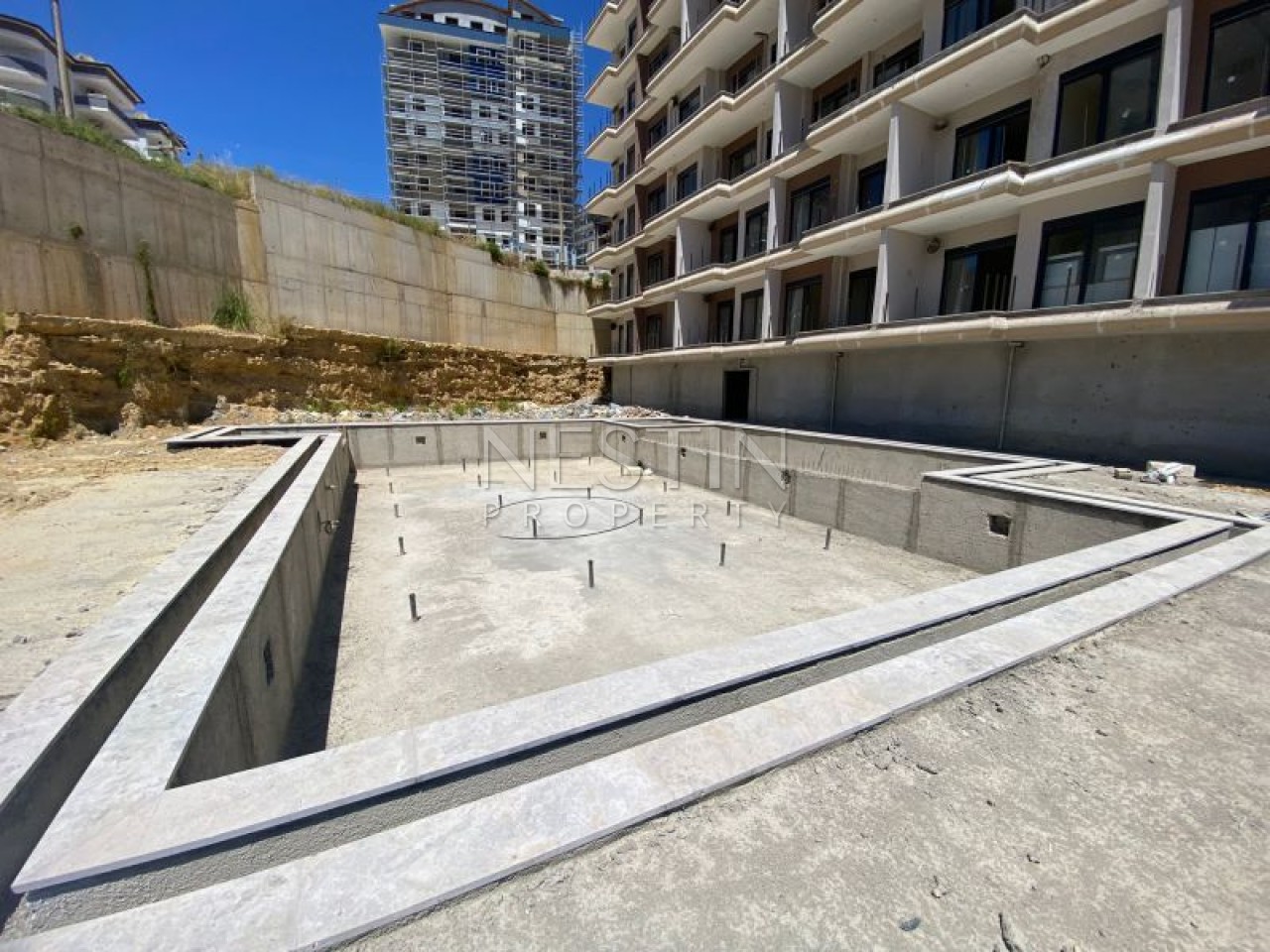 Квартира 1+1 в районе Авсаллар в 1300 метрах от Средиземного моря. фото 3