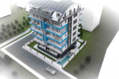 Новый жилой комплекс в Махмутларе с зимним бассейном в рассрочку фото 5