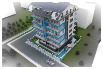 Новый жилой комплекс в Махмутларе с зимним бассейном в рассрочку фото 6