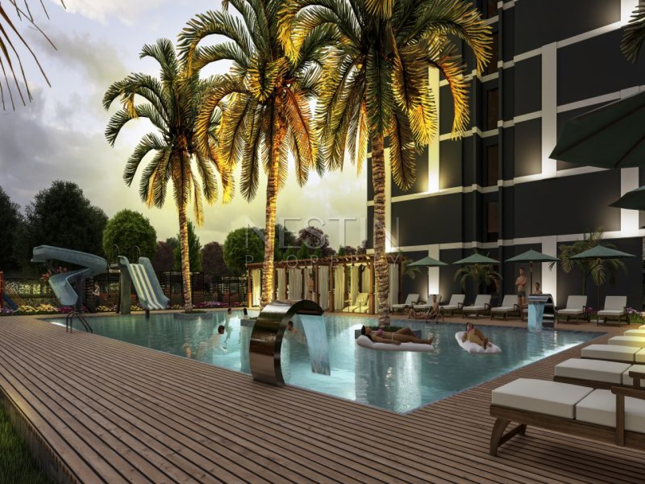 Новый проект на стадии строительства в районе Мезитли город Мерсин фото 10