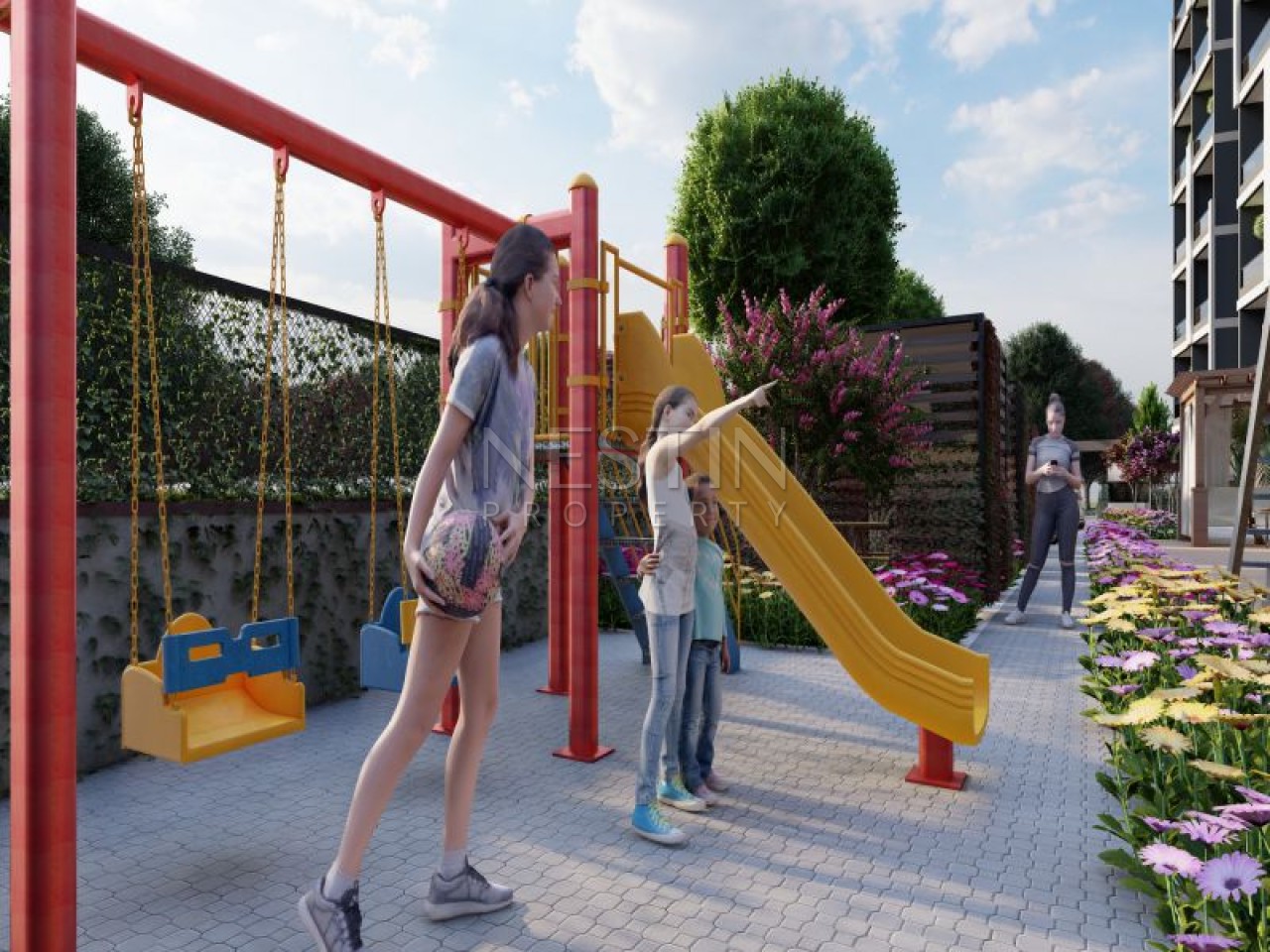 Новый проект на стадии строительства в районе Мезитли город Мерсин фото 13