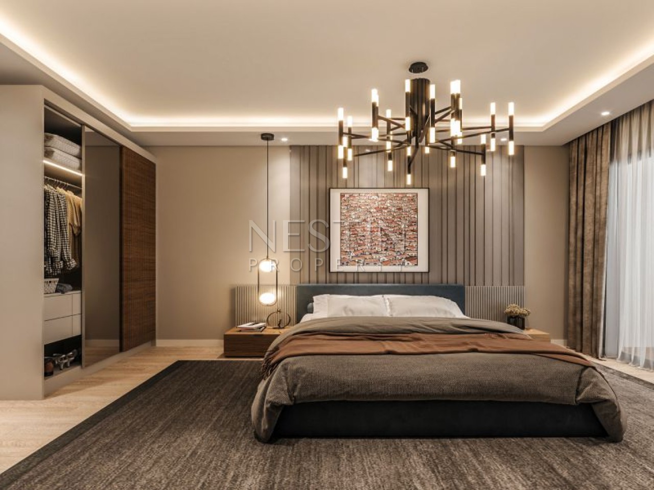 Новый проект на стадии строительства в городе Мерсин район Эрдемли фото 9