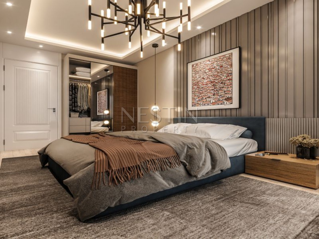 Новый проект на стадии строительства в городе Мерсин район Эрдемли фото 10