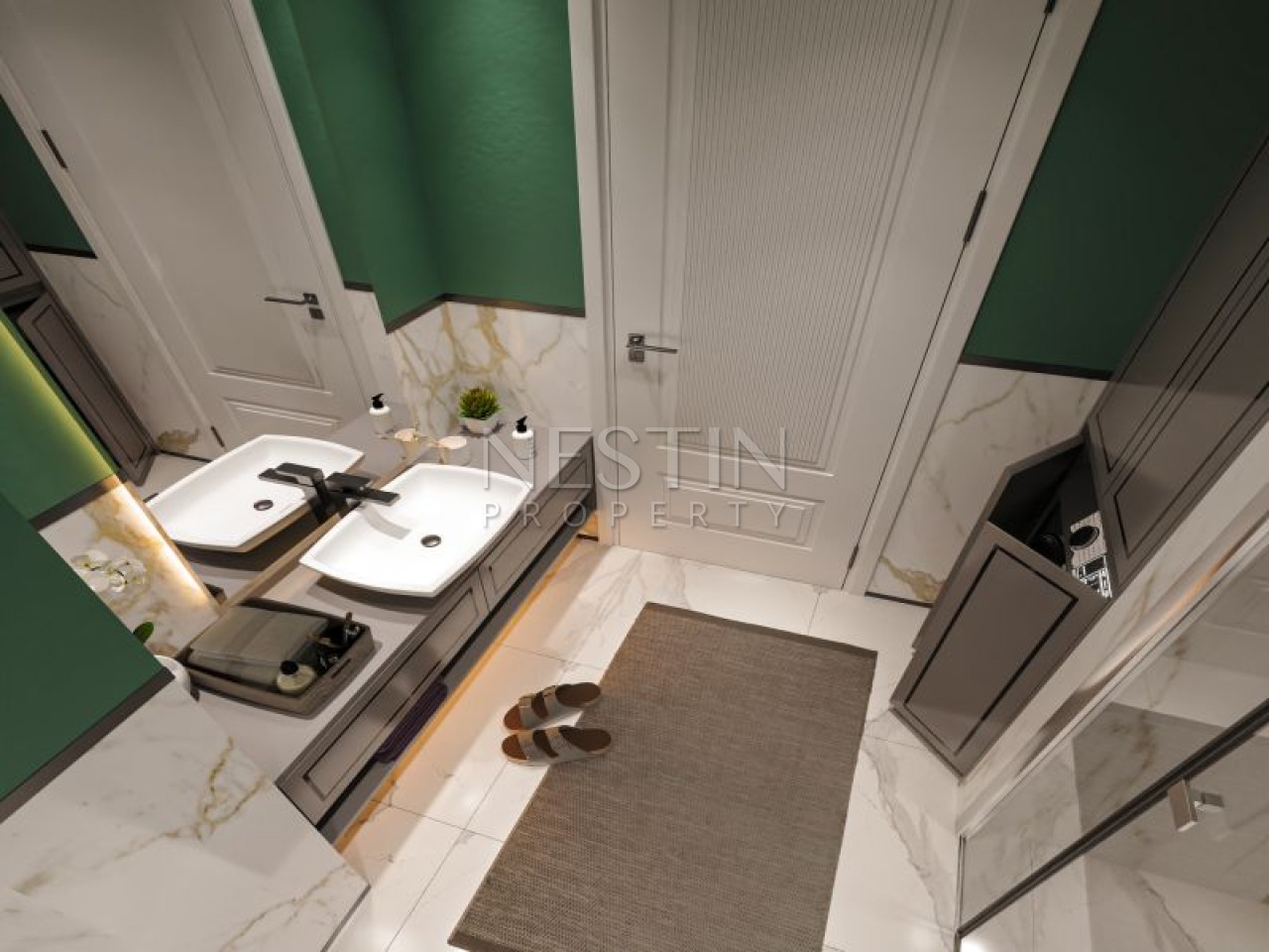 Новый проект на стадии строительства в городе Мерсин район Эрдемли фото 12