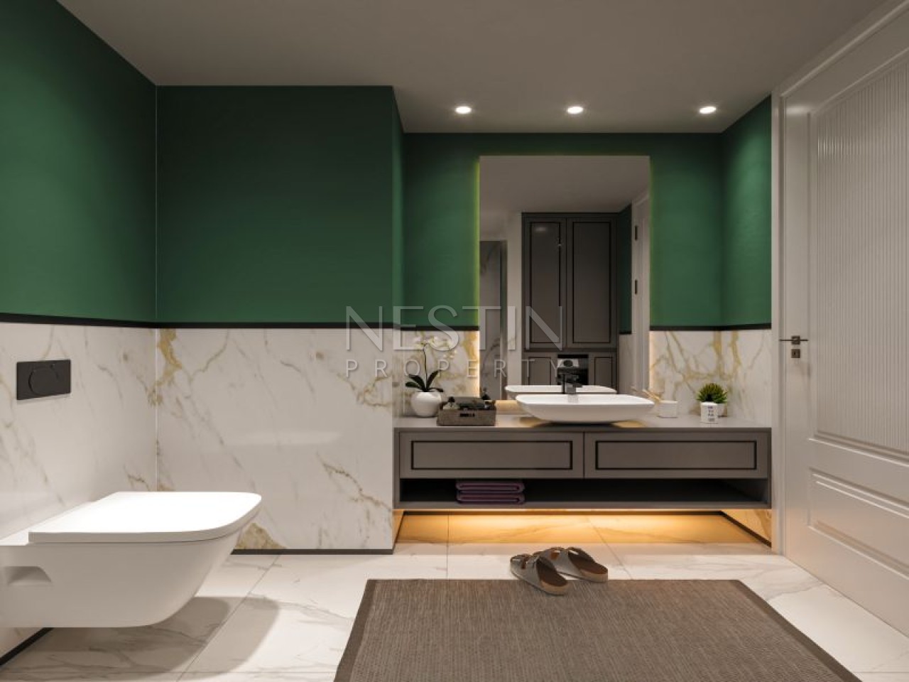 Новый проект на стадии строительства в городе Мерсин район Эрдемли фото 13