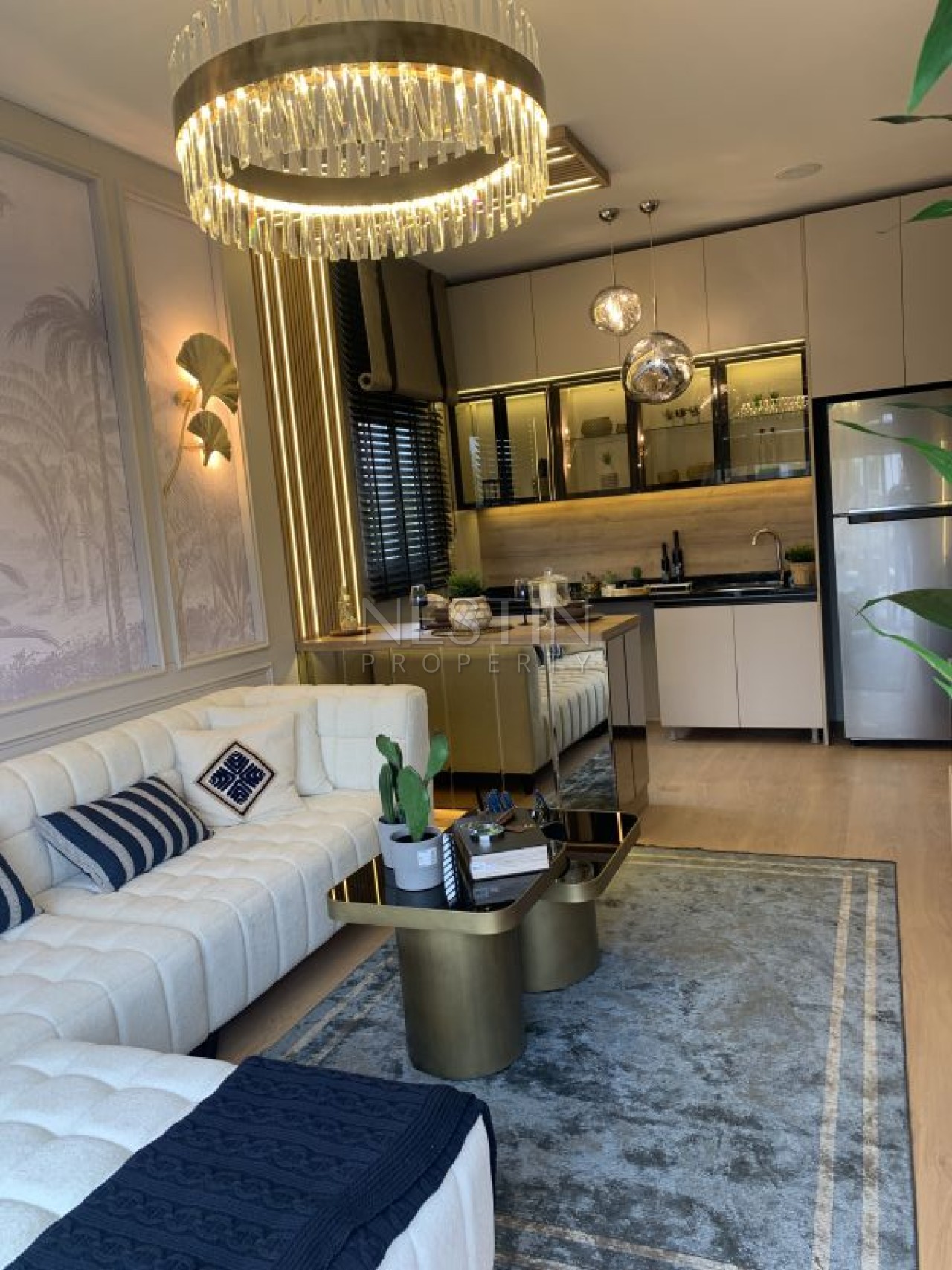 Новый проект на стадии строительства в городе Мерсин район Эрдемли фото 6