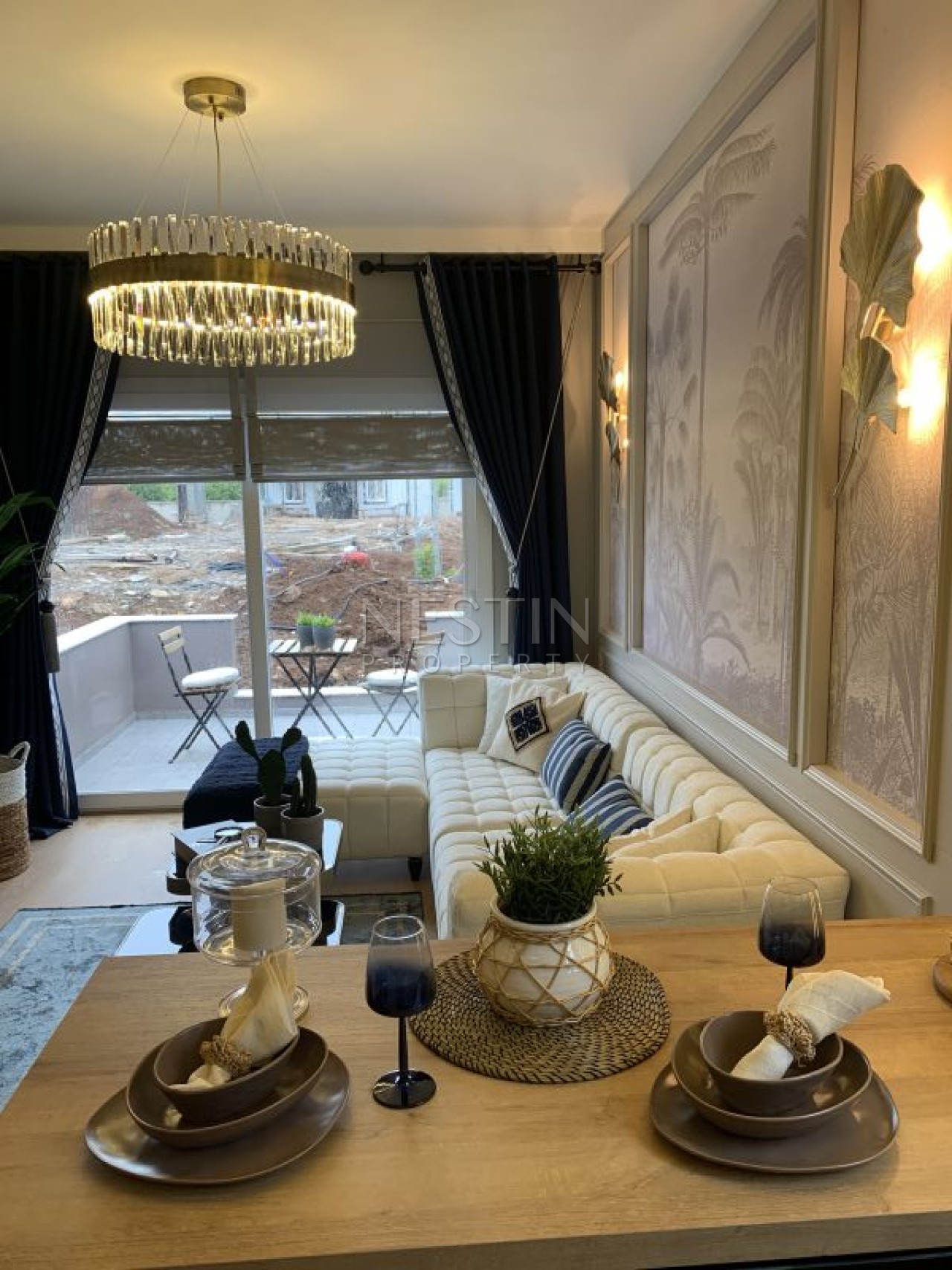 Новый проект на стадии строительства в городе Мерсин район Эрдемли фото 7