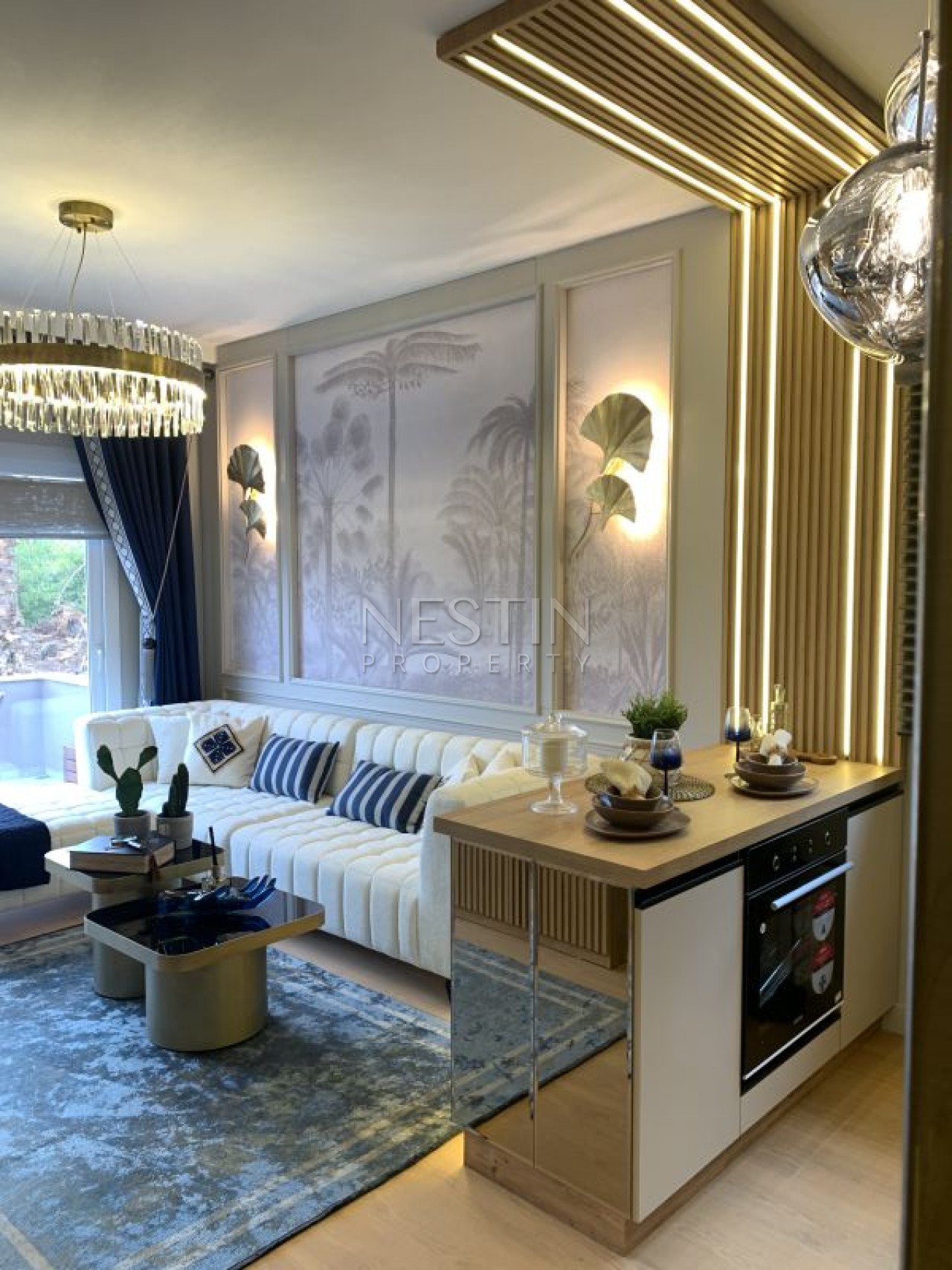 Новый проект на стадии строительства в городе Мерсин район Эрдемли фото 8