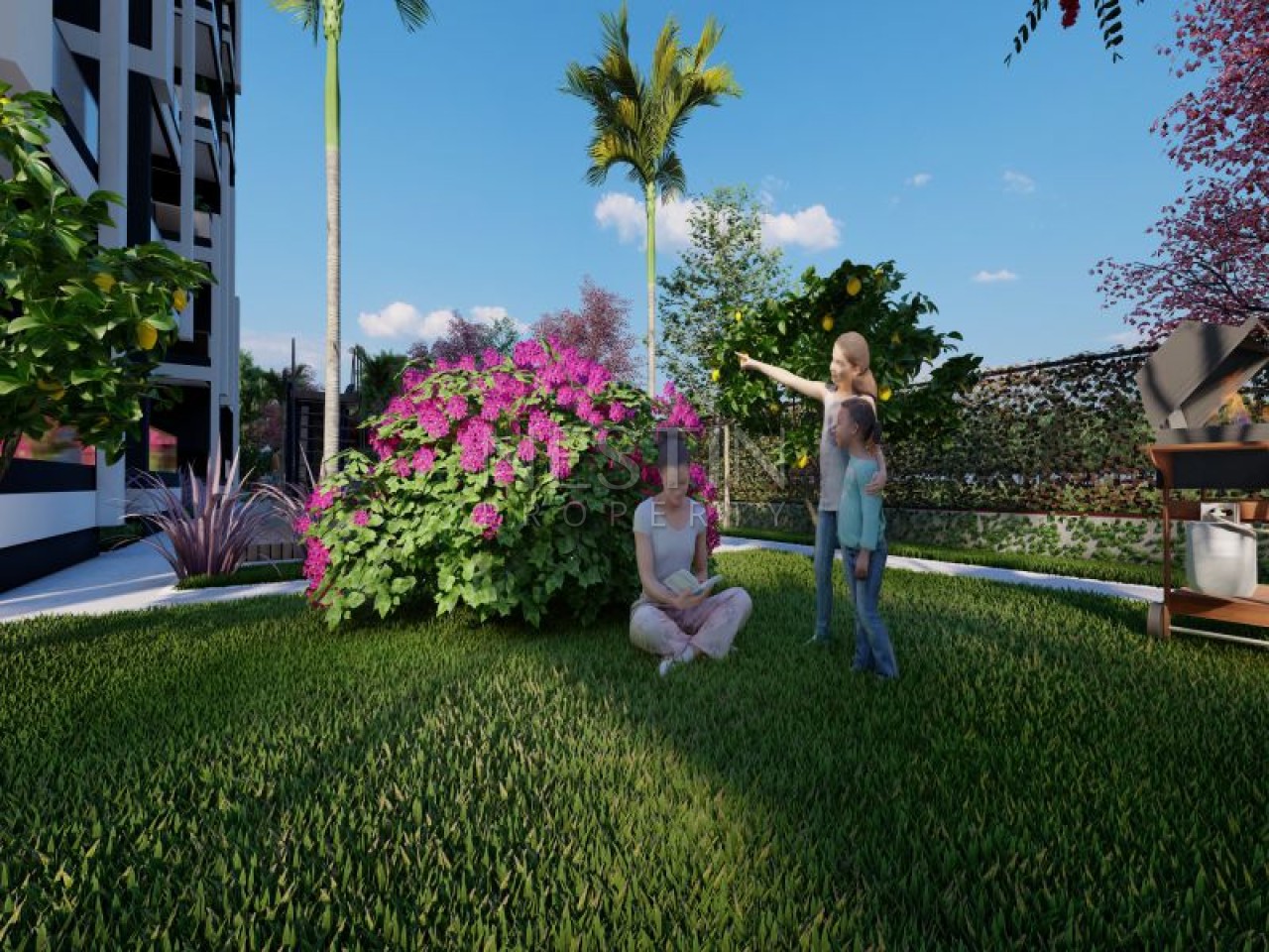 Новый проект на стадии строительства в городе Мерсин район Эрдемли фото 16