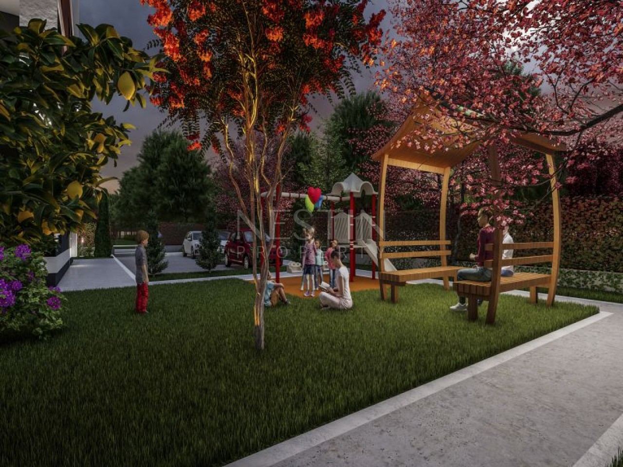 Новый проект на стадии строительства в городе Мерсин район Эрдемли фото 20