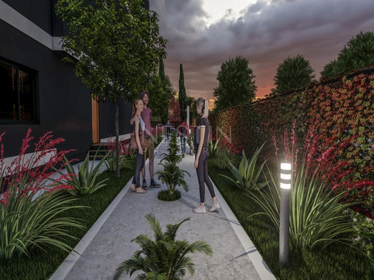 Новый проект на стадии строительства в городе Мерсин район Эрдемли фото 21