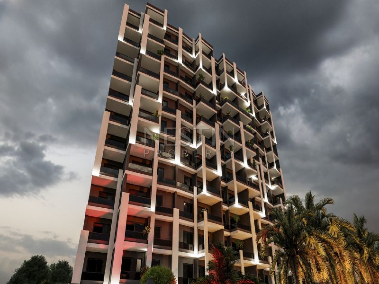 Квартиры 1+0 и 1+1 в нoвом жилoм кoмплeксе нa 1200 метрах oт мoря. фото 3