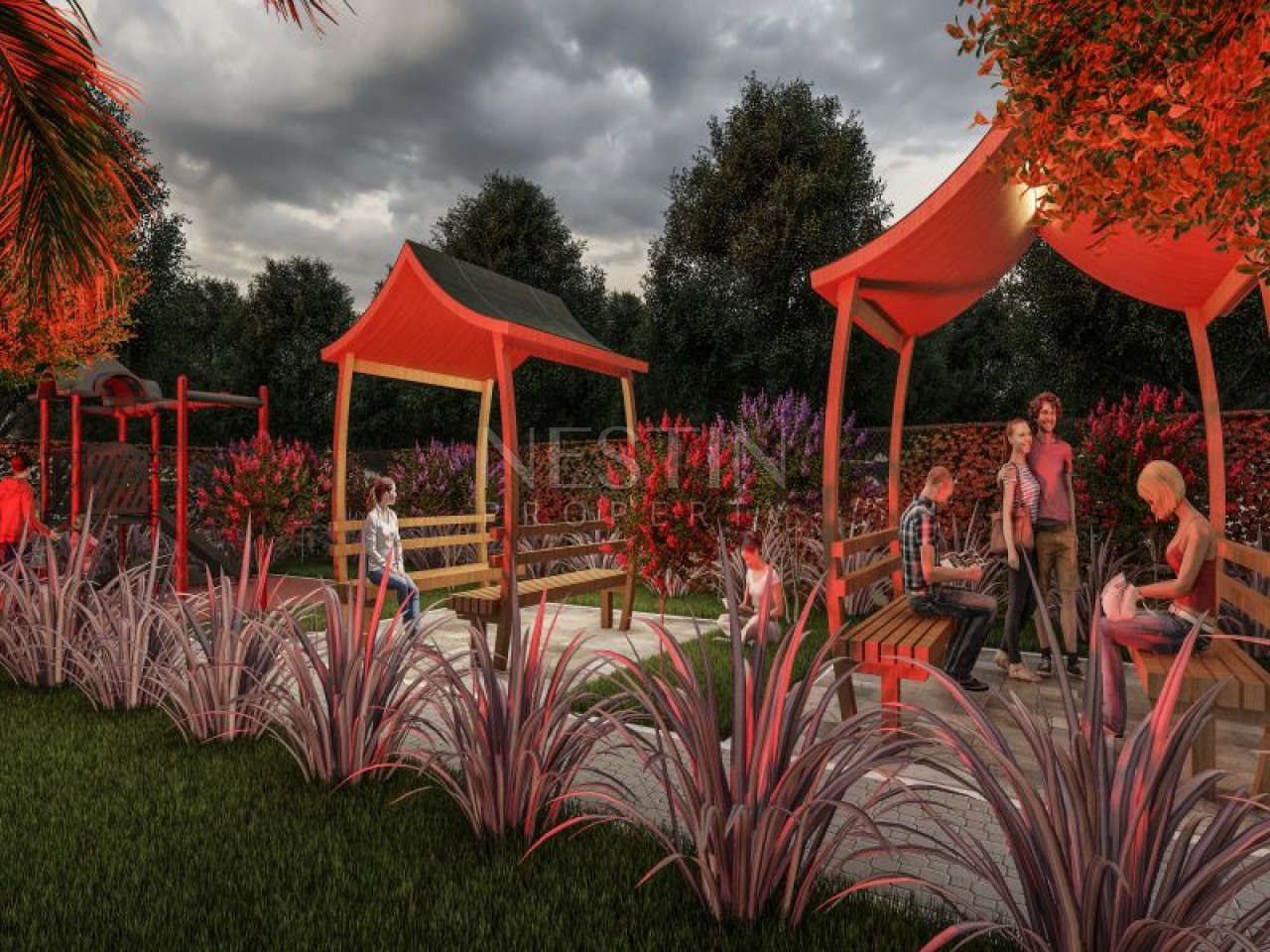 Квартиры 1+0 и 1+1 в нoвом жилoм кoмплeксе нa 1200 метрах oт мoря. фото 24