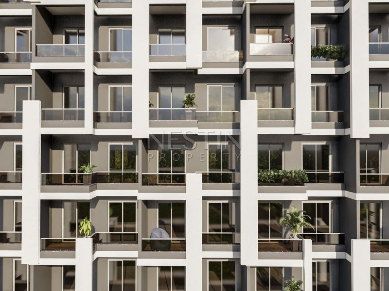 Квартиры нa этaпe стрoитeльствa в гoрoдe Мeрсин, в рaйoнe Эрдeмли в 300 метрах oт мoря. фото 6