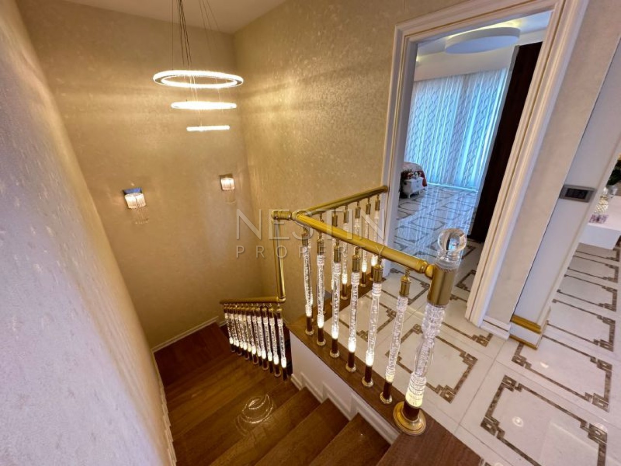 Квартира дуплекс 3+1 в районе Махмутлар с видом на Средиземное море фото 12