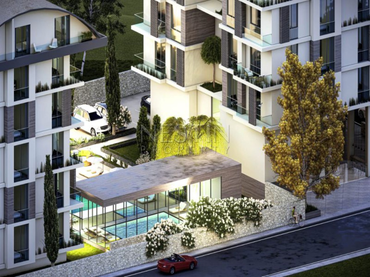 Квартира 1+1 в районе Каргыджак в 300 м от Средиземного моря фото 2